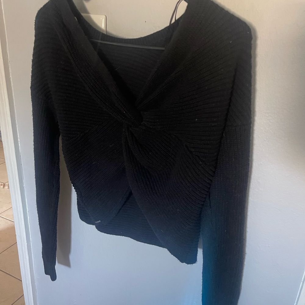 Hollister reversible sweater